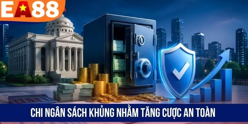 Chi ngân sách khủng nhằm tăng cược an toàn
