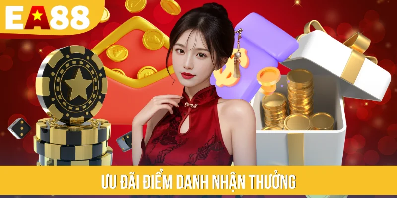 Ưu đãi điểm danh nhận thưởng