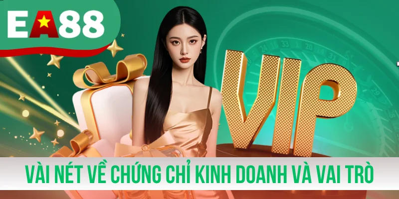 Vài nét về giấy phép kinh doanh uy tín và vai trò